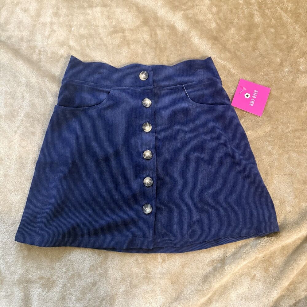 NWT Amy Byer Blue skirt Size 14